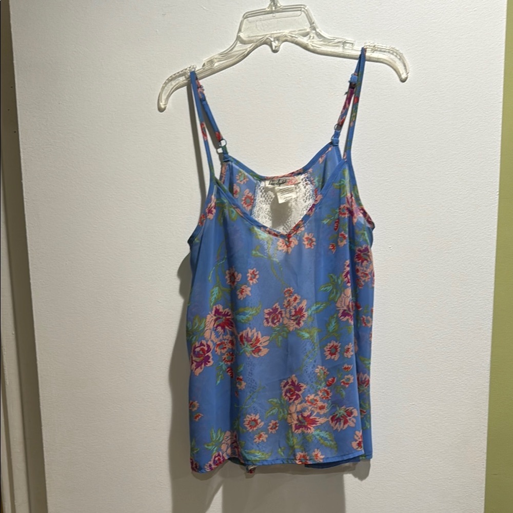 Love Squared Blue Fitted Camisole